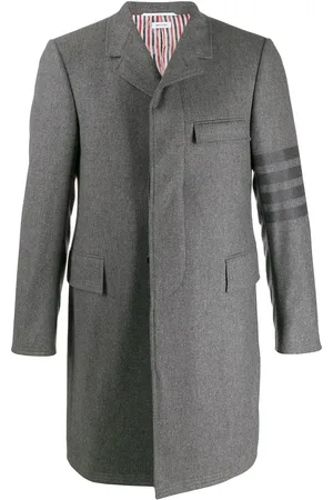 Thom Browne Chesterfield-Mantel mit Streifen