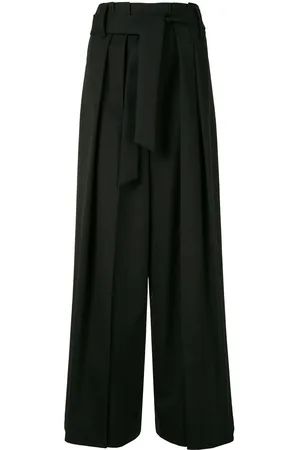 GOEN.J Paperbag-Hose mit weitem Bein