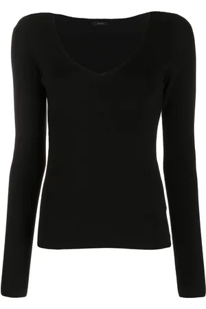Joseph Langarmshirt mit V-Ausschnitt