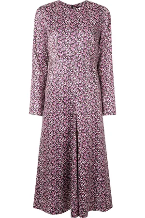 GOEN.J Kleid mit Blumen-Print