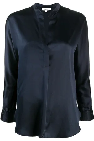Vince Bluse mit langen Ärmeln