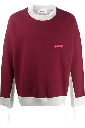 AMBUSH Sweatshirt mit Kontrasteinsätzen