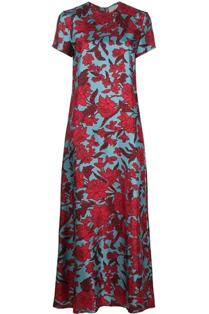 La DoubleJ Kleid mit Blumen-Print