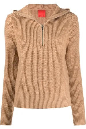 Cashmere In Love Gestrickter Kapuzenpullover