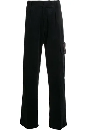 QASIMI Gerade Hose mit Logo-Patch