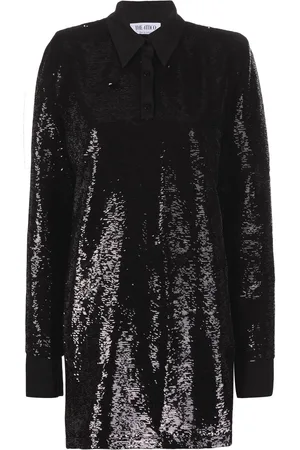 The Attico Minikleid mit Pailletten