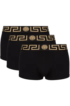 VERSACE Short-Set mit bedrucktem Bund