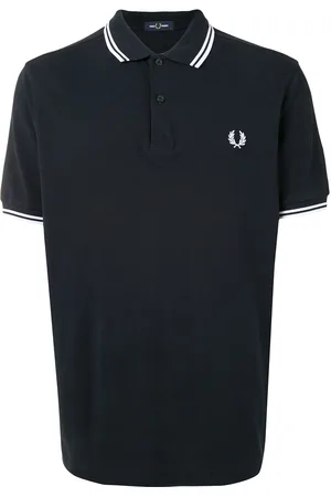 Fred Perry Poloshirt mit gestreiften Details