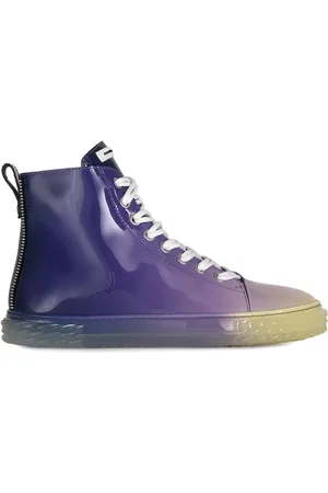 Giuseppe Zanotti Glänzende Sneakers mit Farbverlauf
