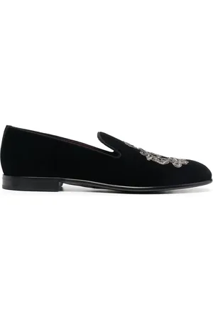 Dolce & Gabbana Bestickte Leonardo Slipper