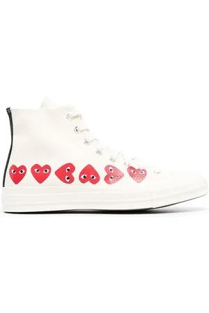 Converse Multi Hearts Sneakers