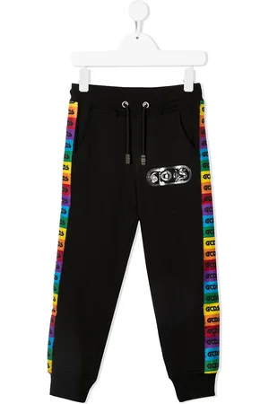 GCDS Jogginghose mit Logo-Streifen