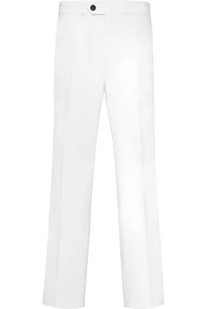 Prada Gerade Cropped-Hose