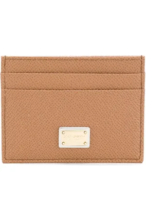 Dolce & Gabbana Kartenetui mit Logo-Schild