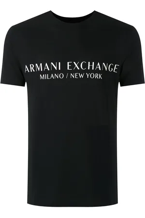 Armani Exchange T-Shirt mit Logo-Print