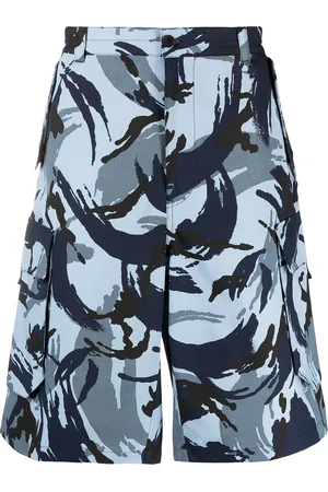 Kenzo Cargo-Shorts mit Tropic Camo-Print