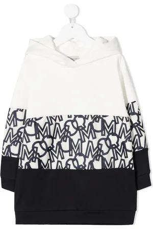 Moncler Kapuzenkleid mit Monogramm