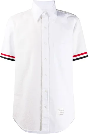 Thom Browne Hemd mit RWB-Streifen