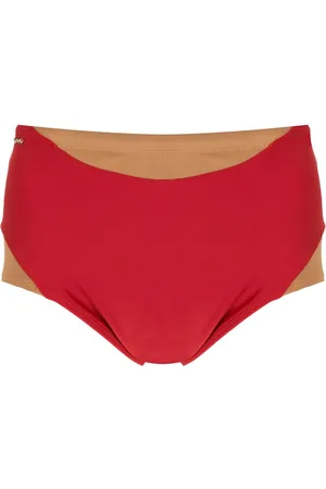 AMIR SLAMA Badehose in Colour-Block-Optik