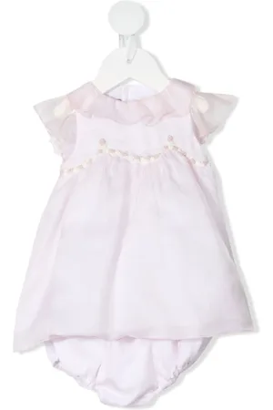 LA STUPENDERIA Besticktes Clarissa Kleid