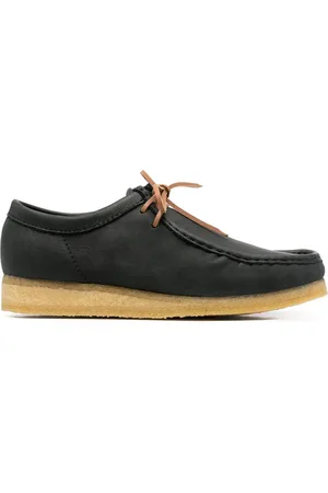 Clarks Flache Schnürschuhe