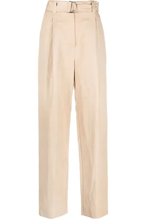 Msgm Gerade Hose mit Gürtel
