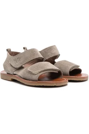 PèPè Wildledersandalen mit Klettverschluss