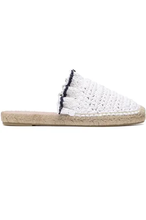RED(V) Gewebte Espadrilles mit Rüschenborte
