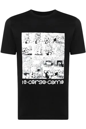 10 CORSO COMO T-Shirt mit grafischem Print