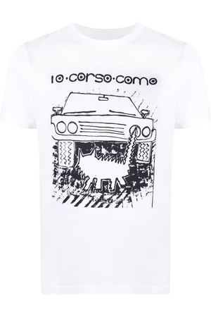 10 CORSO COMO T-Shirt mit grafischem Print