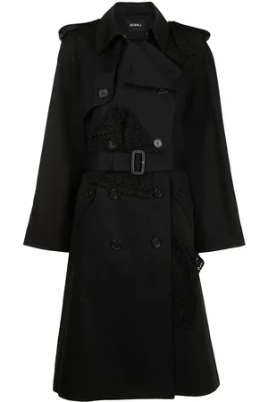 GOEN.J Trenchcoat mit Einsatz