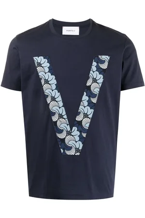 Ports V T-Shirt mit Logo-Print