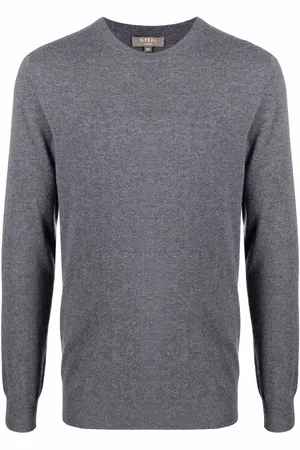 N.PEAL Kaschmirpullover mit rundem Ausschnitt