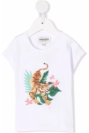 Kenzo T-Shirt mit Tiger-Print