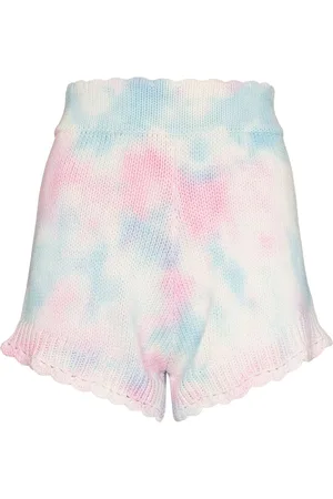 LOVESHACKFANCY Karissa Shorts mit Batikmuster