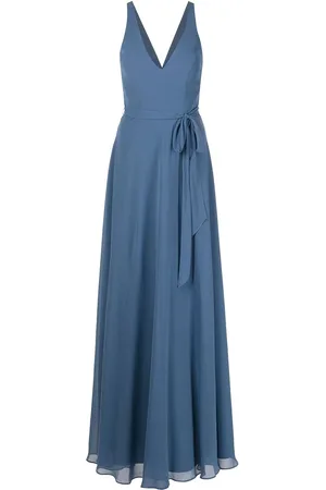 Marchesa Notte Robe mit V-Ausschnitt