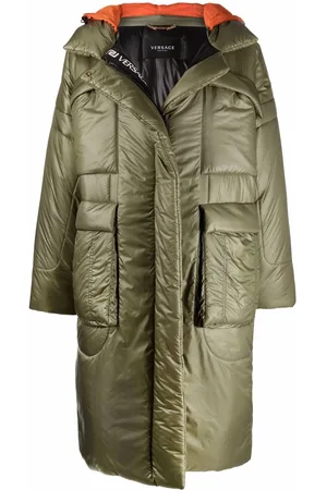 VERSACE Daunenmantel mit Kapuze