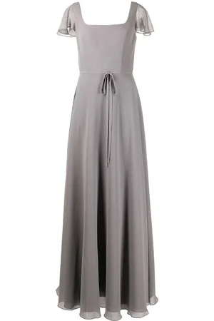 Marchesa Notte Abendkleid mit lockeren Ärmeln