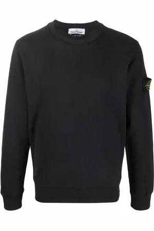 Stone Island Sweatshirt mit Logo-Patch