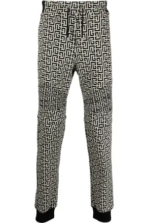 Balmain Jogginghose mit Monogramm-Print