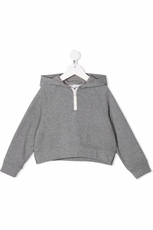 Brunello Cucinelli Cropped-Hoodie mit Reißverschluss