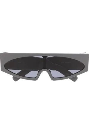Rick Owens Sonnenbrille im Visier-Design