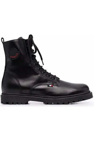 Moncler Stiefel - Lace-up leather boots