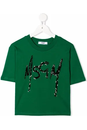 Msgm T-Shirt mit rundem Ausschnitt
