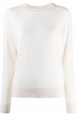 Barrie Kaschmirpullover mit gerippten Borten
