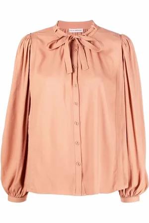 ULLA JOHNSON Geraffte Bluse
