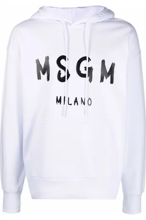 Msgm Hoodie mit Logo-Print