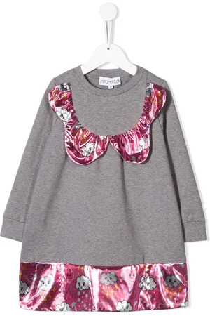 Simonetta Pulloverkleid mit Wolkenmuster