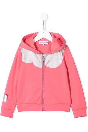 Simonetta Kapuzenjacke mit Glitter