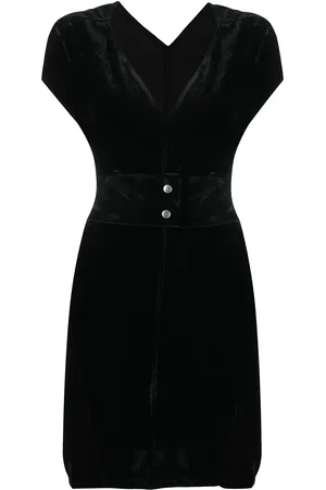 Rick Owens Minikleid mit V-Ausschnitt
